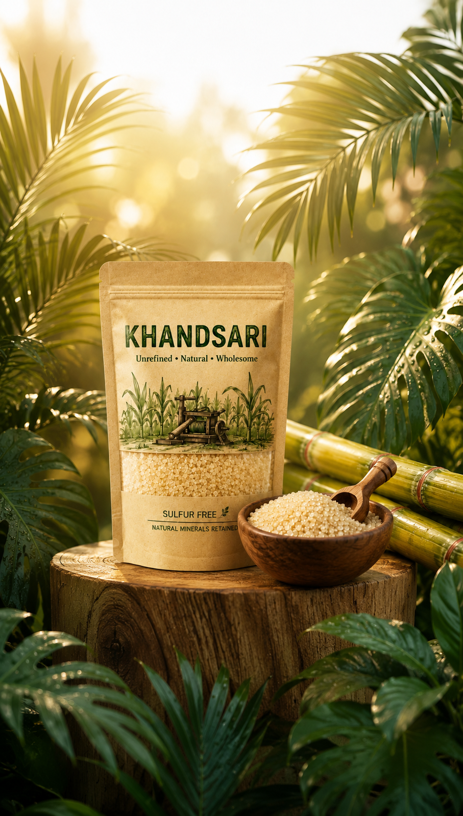 Khandsari Sugar | ఖండసరి చక్కెర - 100% Natural Method
